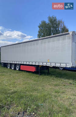 Тентований борт (штора) - напівпричіп Schmitz Cargobull SCS 24/L 2014 в Вараші