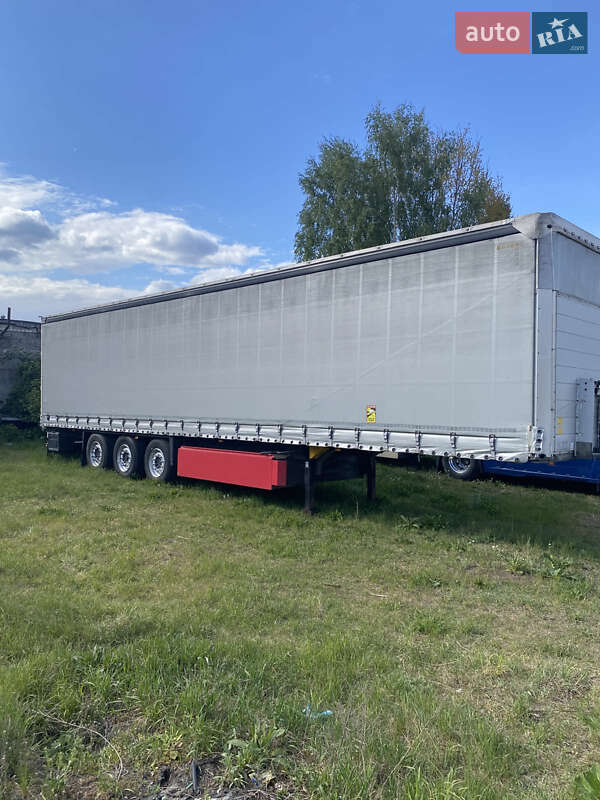 Тентований борт (штора) - напівпричіп Schmitz Cargobull SCS 24/L 2014 в 