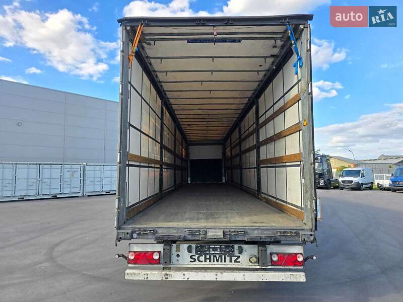 Тентований борт (штора) - напівпричіп Schmitz Cargobull SCS 24/L 2016 в Ковелі
