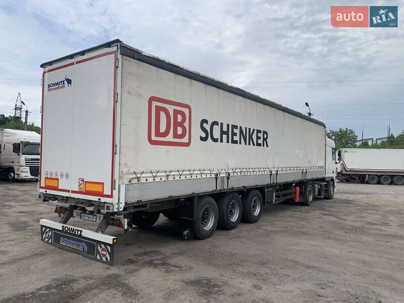 Тентований борт (штора) - напівпричіп Schmitz Cargobull SCS 24/L 2010 в Вінниці