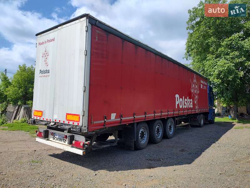 Тентований борт (штора) - напівпричіп Schmitz Cargobull SCS 24/L 2007 в 
