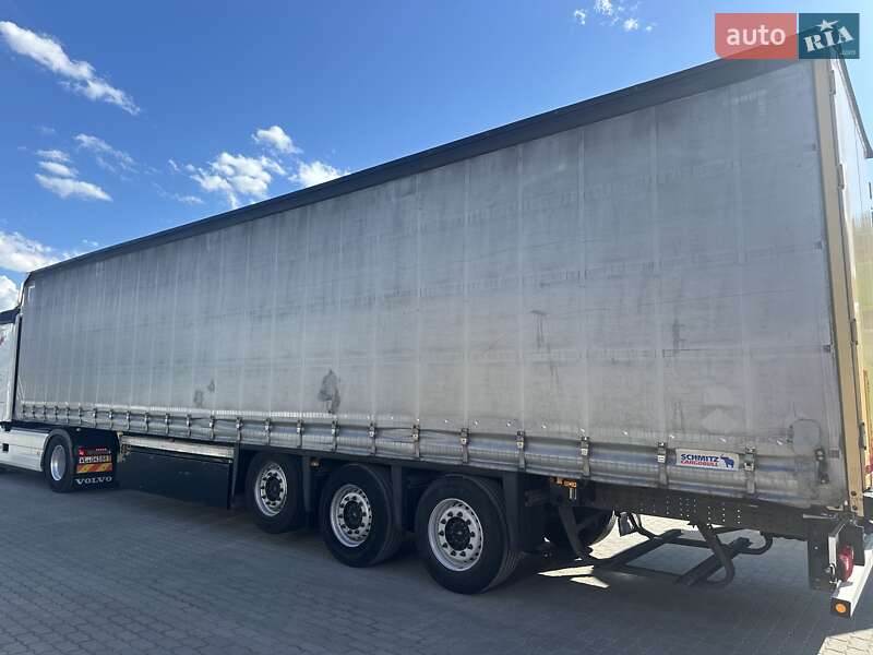 Тентований борт (штора) - напівпричіп Schmitz Cargobull SCS 24/L 2018 в Калуші