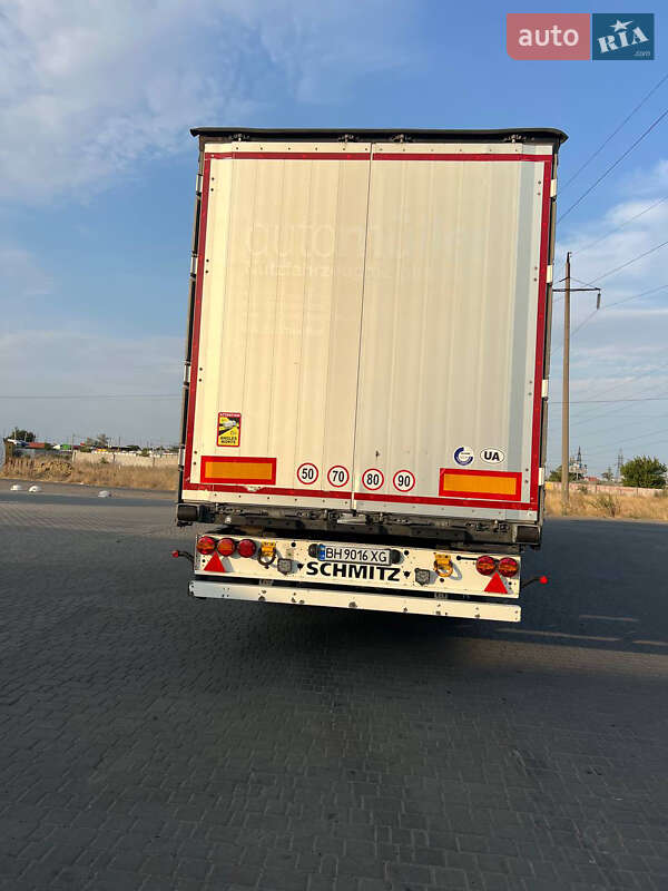 Тентованный борт (штора) - полуприцеп Schmitz Cargobull SCS 24/L 2016 в Одессе