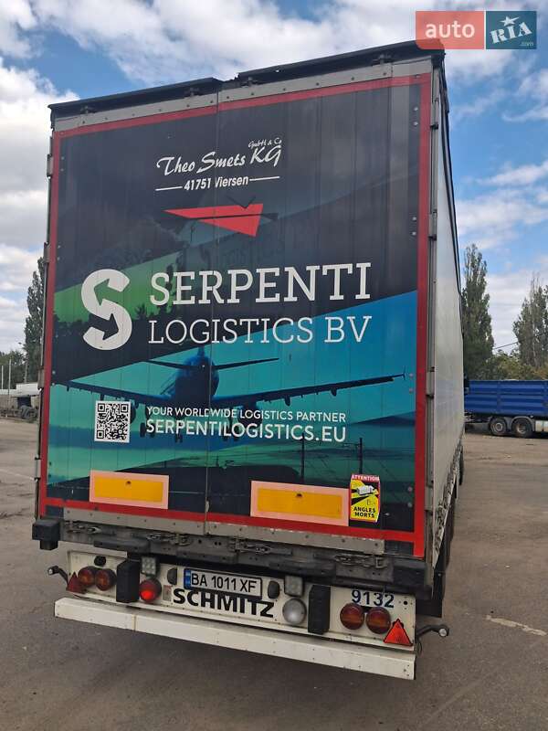 Тентованный борт (штора) - полуприцеп Schmitz Cargobull SCS 24/L 2011 в Кропивницком