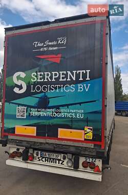 Тентований борт (штора) - напівпричіп Schmitz Cargobull SCS 24/L 2011 в 
