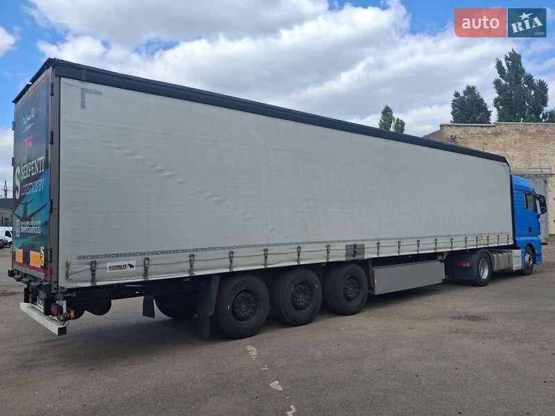 Тентованный борт (штора) - полуприцеп Schmitz Cargobull SCS 24/L 2011 в Кропивницком