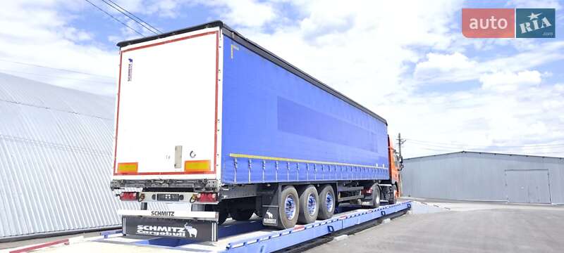 Тентованный борт (штора) - полуприцеп Schmitz Cargobull SCS 24/L 2015 в Умани