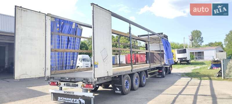 Тентованный борт (штора) - полуприцеп Schmitz Cargobull SCS 24/L 2015 в Умани