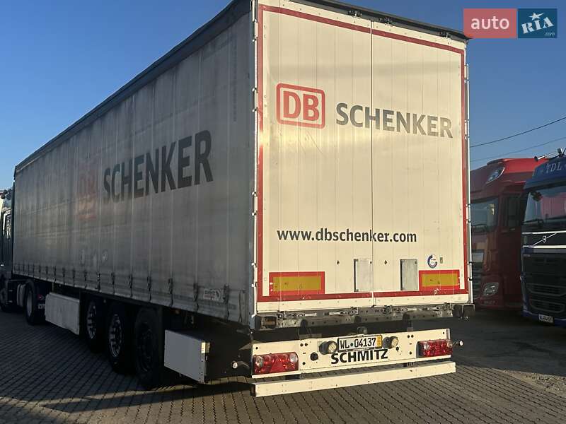 Тентований борт (штора) - напівпричіп Schmitz Cargobull SCS 24/L 2017 в Калуші фото 5 Тентований борт (штора) - напівпричіп Schmitz Cargobull SCS 24/L 2017 в Калуші