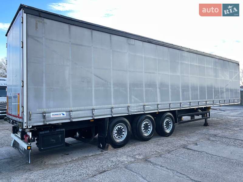 Тентований борт (штора) - напівпричіп Schmitz Cargobull SCS 24/L 2012 в Тернополі