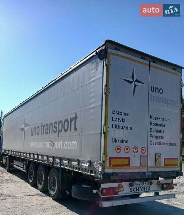 Тентований борт (штора) - напівпричіп Schmitz Cargobull SCS 24/L 2019 в Києві