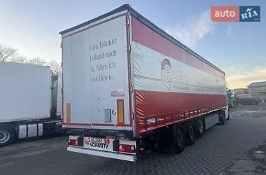 Тентований борт (штора) - напівпричіп Schmitz Cargobull SCS 24/L 2014 в Калуші
