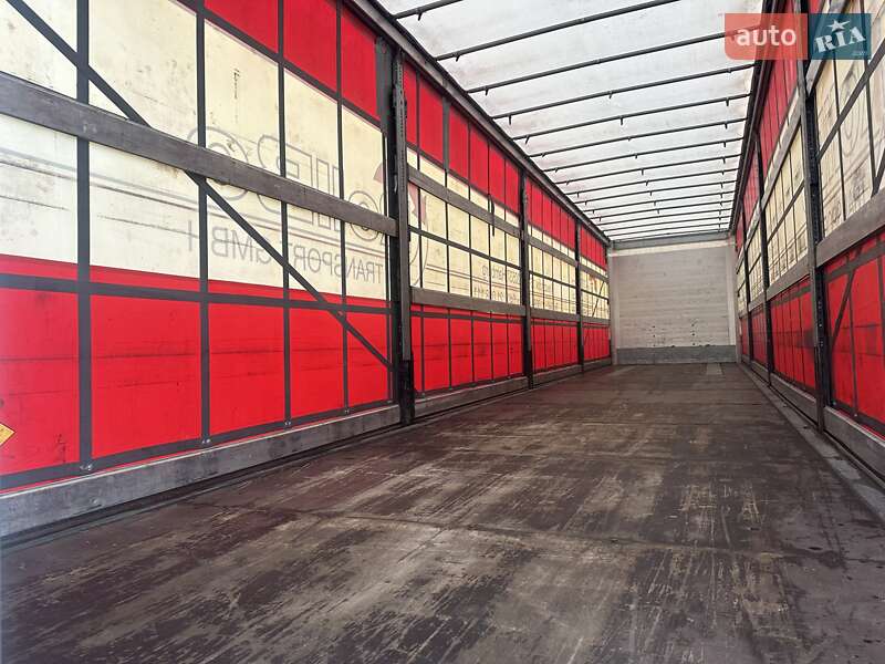 Тентованный борт (штора) - полуприцеп Schmitz Cargobull SCS 24/L 2014 в Калуше