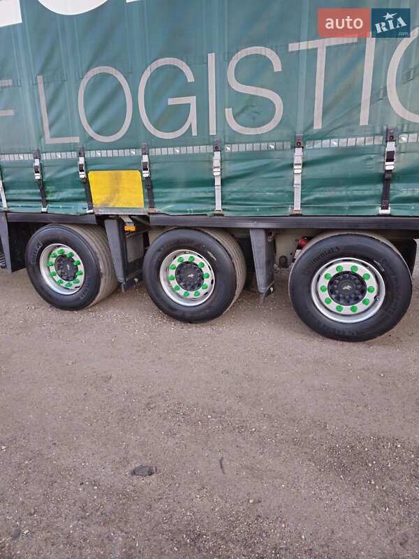 Тентованный борт (штора) - полуприцеп Schmitz Cargobull SCS 24/L 2014 в Шептицькому