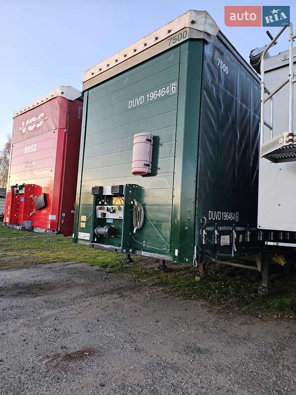 Тентованный борт (штора) - полуприцеп Schmitz Cargobull SCS 24/L 2014 в Шептицькому