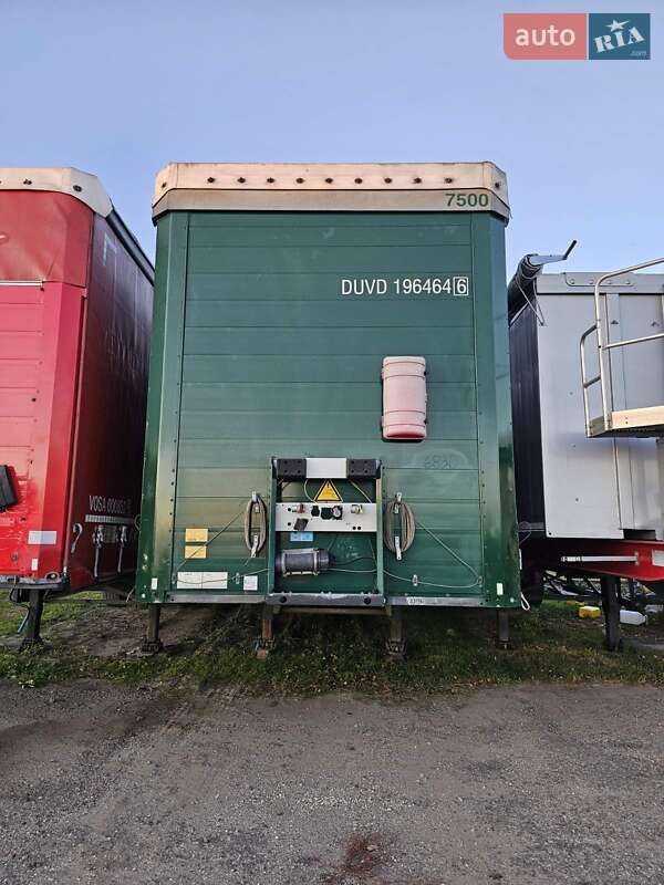 Тентованный борт (штора) - полуприцеп Schmitz Cargobull SCS 24/L 2014 в Шептицькому