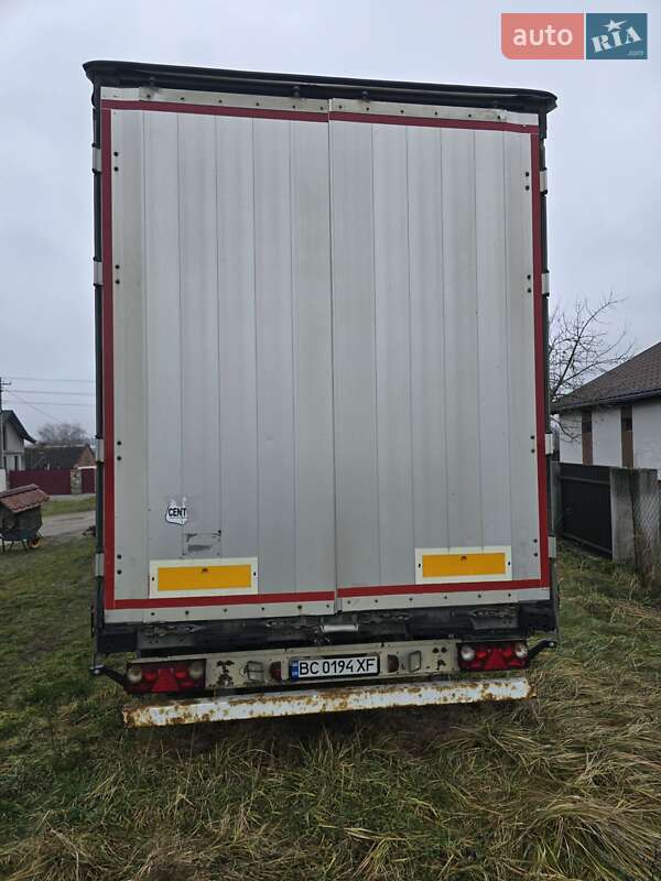 Тентованный борт (штора) - прицеп Schmitz Cargobull SCS 24/L 2008 в Львове