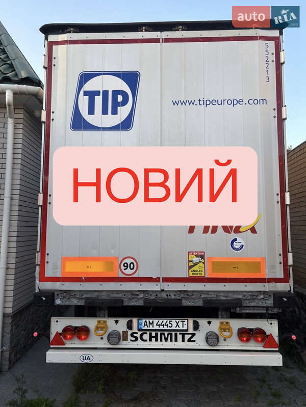 Тентованный борт (штора) - полуприцеп Schmitz Cargobull SCS 24/L 2014 в Житомире фото Тентованный борт (штора) - полуприцеп Schmitz Cargobull SCS 24/L 2014 в Житомире