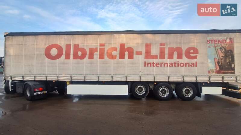 Тентований борт (штора) - напівпричіп Schmitz Cargobull SCS 24/L 2015 в Калуші