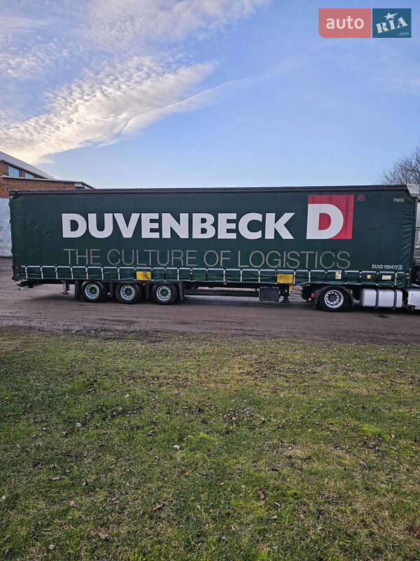 Тентованный борт (штора) - полуприцеп Schmitz Cargobull SCS 24/L 2013 в Шептицькому