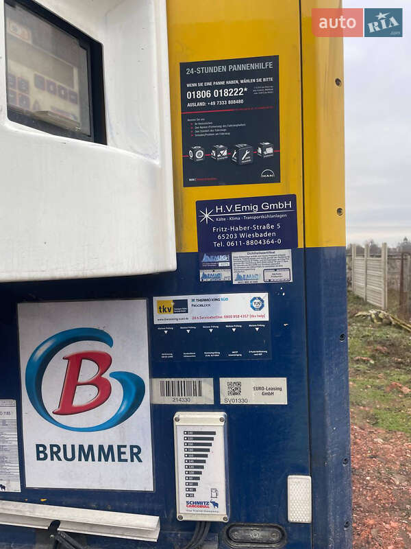 Рефрижератор напівпричіп Schmitz Cargobull SCS 24/L 2018 в Львові