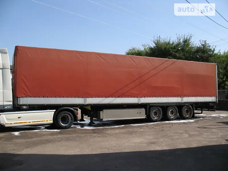 Тентованный борт (штора) - полуприцеп Schmitz Cargobull SCS 2011 в 