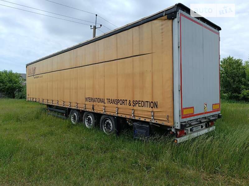 Тентований борт (штора) - напівпричіп Schmitz Cargobull SCS 2006 в Борисполі