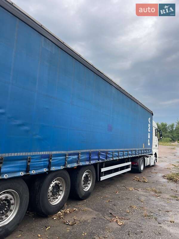 Тентований борт (штора) - напівпричіп Schmitz Cargobull SCS 2012 в Макарові