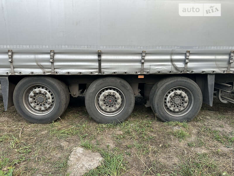 Тентований борт (штора) - напівпричіп Schmitz Cargobull SCS 2008 в Мені