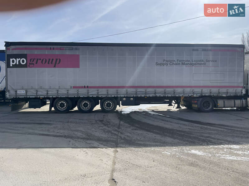 Тентованный борт (штора) - полуприцеп Schmitz Cargobull SCS 2011 в 