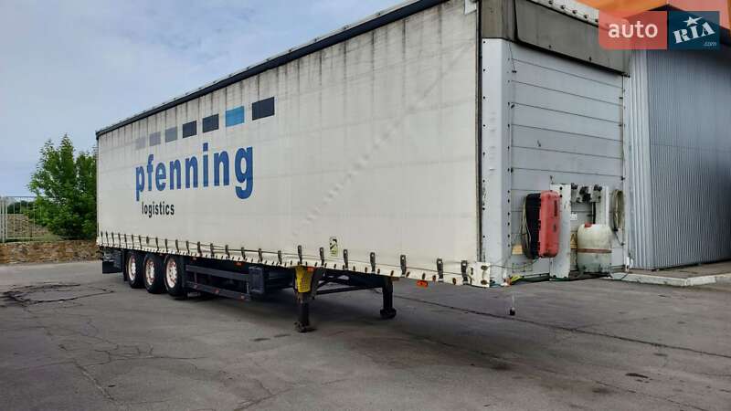 Тентованный борт (штора) - полуприцеп Schmitz Cargobull SCS 2006 в 