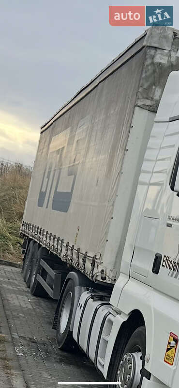 Тентований борт (штора) - напівпричіп Schmitz Cargobull SCS 2001 в Кам'янці-Бузькій