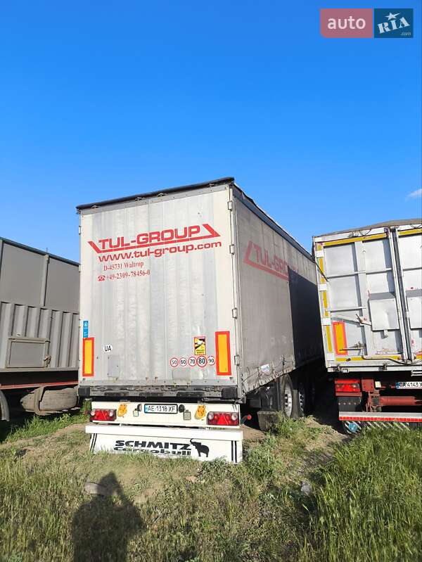 Тентованный борт (штора) - полуприцеп Schmitz Cargobull SCS 2007 в Днепре фото Тентованный борт (штора) - полуприцеп Schmitz Cargobull SCS 2007 в Днепре