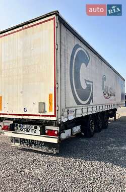 Тентований борт (штора) - напівпричіп Schmitz Cargobull SCS 2007 в 