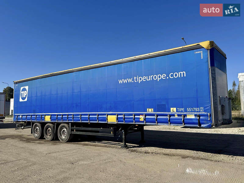 Тентований борт (штора) - напівпричіп Schmitz Cargobull SCS 2014 в Бучі