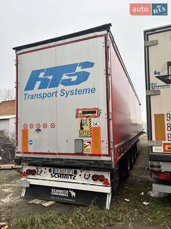 Тентованный борт (штора) - прицеп Schmitz Cargobull SCS 2012 в Черновцах