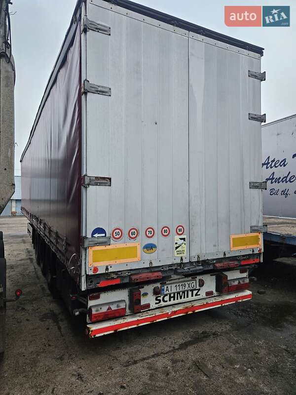 Тентованный борт (штора) - полуприцеп Schmitz Cargobull SCS 2007 в Переяславе