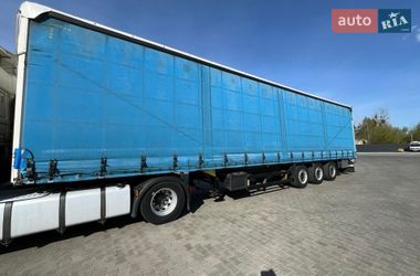 Тентований борт (штора) - напівпричіп Schmitz Cargobull SCS 2012 в Ковелі
