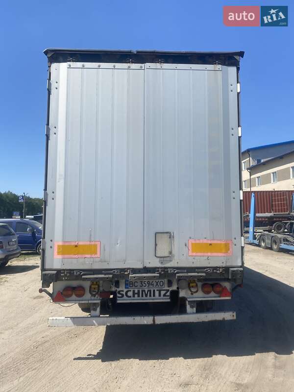 Тентований борт (штора) - напівпричіп Schmitz Cargobull SKO 24 2011 в Городку