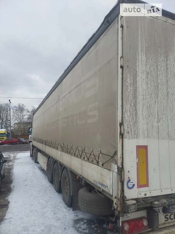 Тентований борт (штора) - напівпричіп Schmitz Cargobull SO1 2009 в Сумах фото 4 Тентований борт (штора) - напівпричіп Schmitz Cargobull SO1 2009 в Сумах