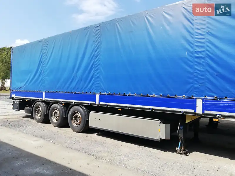 Бортовой полуприцеп Schmitz Cargobull SO1 2014 в 