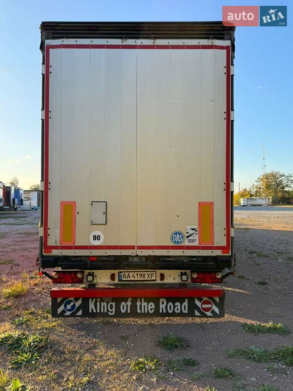 Тентований борт (штора) - напівпричіп Schmitz Cargobull SO1 2008 в Києві