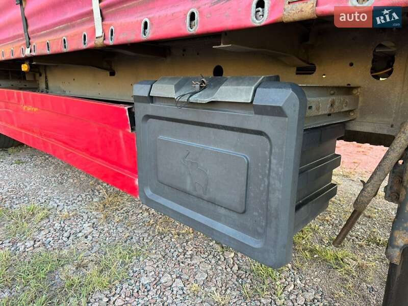Тентований борт (штора) - напівпричіп Schmitz Cargobull SO1 2008 в Києві