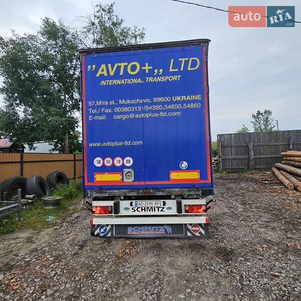 Тентованный борт (штора) - полуприцеп Schmitz Cargobull SO1 2007 в Рокитном фото 3 Тентованный борт (штора) - полуприцеп Schmitz Cargobull SO1 2007 в Рокитном