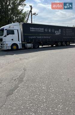 Тентований борт (штора) - напівпричіп Schmitz Cargobull SO1 2008 в 