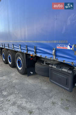 Тентованный борт (штора) - полуприцеп Schmitz Cargobull SO1 2008 в 