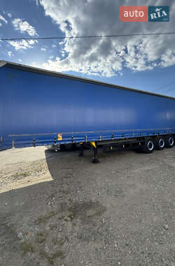 Тентованный борт (штора) - полуприцеп Schmitz Cargobull SO1 2008 в 