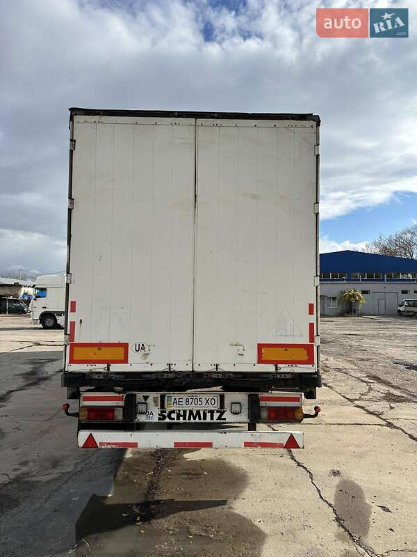 Бортовий напівпричіп Schmitz Cargobull SO1 1998 в Покрові