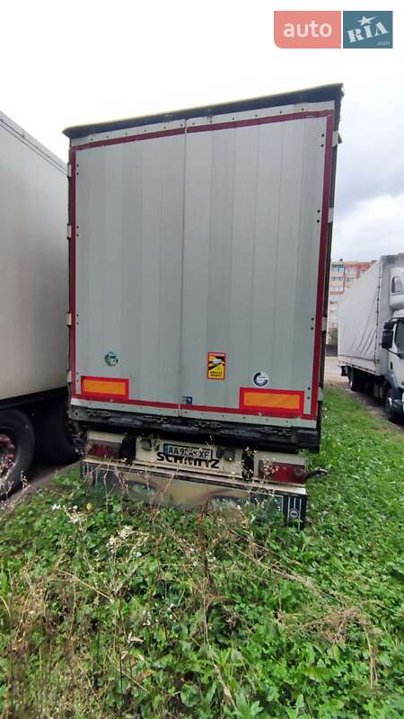 Тентований борт (штора) - напівпричіп Schmitz Cargobull SO1 2012 в Борисполі