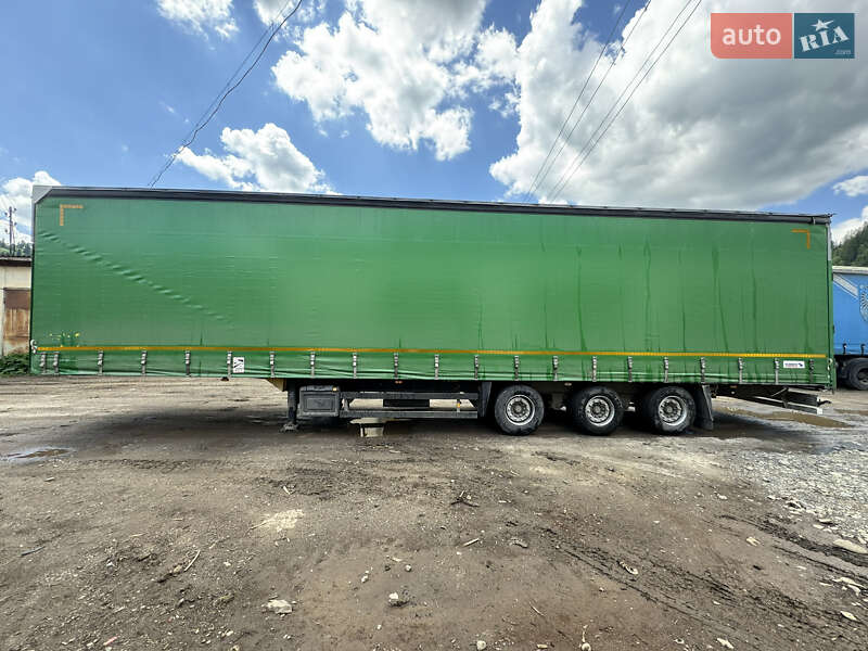 Тентований борт (штора) - напівпричіп Schmitz Cargobull SO1 2008 в Чернівцях